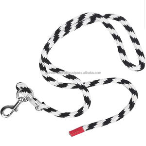 Cuerda de plomo de algodón personalizada en blanco y negro de material de poliéster de alta calidad suave y duradero para caballos - Product Image 4
