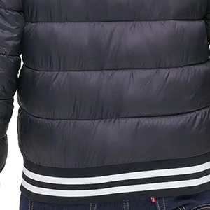 <b>Top</b> Quality Best Fashion Friendly Zipper Street Puffer Style Plain Pullover Men <b>Bubble</b> Jacket Customization Puffer Jacket - Product Image 3