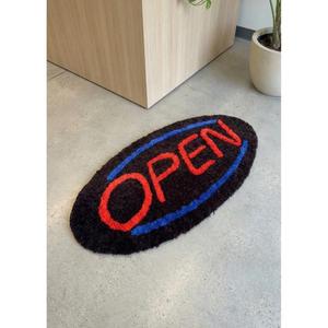 Tapis décoratif moderne à poils moyens en laine douce, tufté à la main, antidérapant, à motif géométrique, pour salon et chambre à coucher - Product Image 5