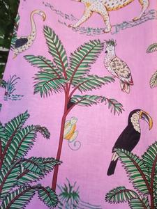 Ensemble de pyjamas imprimés pour toute la famille, 100% coton |   Vêtements de nuit à motifs floraux imprimés à la main |   Ensemble de vêtements de nuit pour femmes, hommes et enfants - Product Image 5