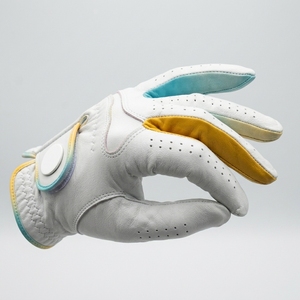 Gants de golf en gros avec logo personnalisé, protection antidérapante en cuir pour les sports de plein air, logo personnalisé, protection du poignet pour hommes et femmes, gants antidérapants - Product Image 4