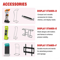 Support de brochure modulaire Airvon, présentoir pliable pour documentation, pour salon professionnel, présentation de catalogue, campagne promotionnelle