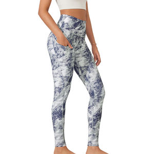 Leggings de yoga para mujer, fáciles de usar, transpirables, cómodos, informales, con cintura elástica. - Product Image 1