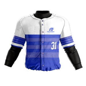 Diseña Tu Propio Logotipo, Uniforme de Béisbol para Equipo, Transpirable, de Alta Calidad, Impresión por Transferencia de Calor, Servicio OEM Disponible para Hombres - Product Image 5