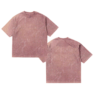 Proveedor de Camisetas con Lavado Ácido Personalizado, Fabricante de Camisetas Extra Grandes de Algodón Vintage OEM ODM para Marcas de Ropa de Moda de Marca Privada - Product Image 2
