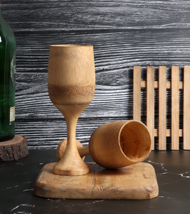 Proveedor Mayorista de Copas de Vino de Madera Hechas a Mano, Copas Decorativas para Beber - Product Image 6
