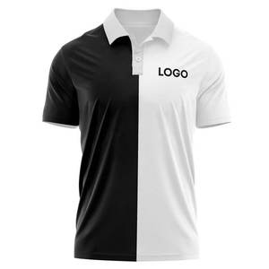 Manufacturer High Quality 100% Cotton 220g <b>Plain</b> Polo Shirt Printed Custom logo Plus Size Men's Polo t Shirt for Men <b>tshirt</b> - Product Image 5