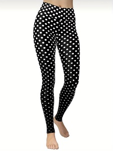 Pantalones de Yoga Súper Elásticos con Estampado de Puntos para Mujer, Leggings Deportivos Moldeadores con Efecto Levanta Glúteos BY HI 2026 - Product Image 6