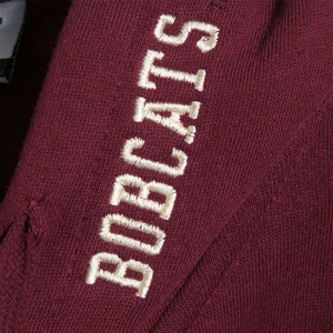Texas State Bobcats Colosseum Arch & Logo Tackle Twill Full-Zip Hoodie - Maroon - Product Image 6