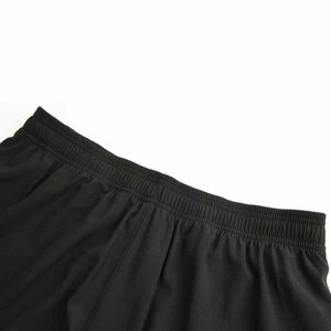 Shorts pour hommes en toile écologique respirante 100% polyester, séchage rapide, fermeture à cordon, style streetwear vintage, été, décontracté, uni - Product Image 4