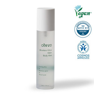 Brume Corporelle Hydratante et Apaisante Obreo Moisture Glow pour Peaux Sensibles – Spray Corporel Parfumé pour l'Hydratation de la Peau - Product Image 1