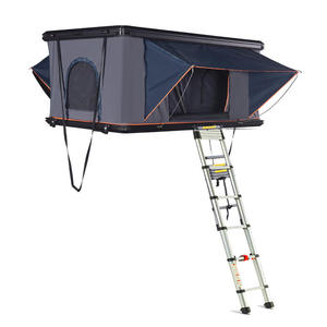 Carpa de techo ligera con carcasa rígida, paneles de nido de abeja, apertura automática con energía solar para acampar en coche, disponible desde EE. UU. - Product Image 1