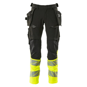 Pantalon de travail cargo pour hommes avec protection des genoux, pantalon industriel durable OEM pour les chantiers de construction, pantalon de sécurité avec OEM - Product Image 1