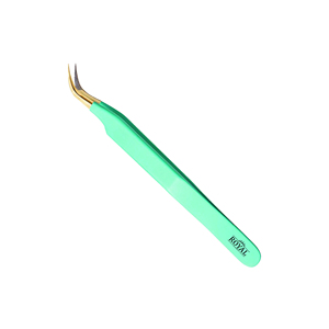 Pinzas de fibra puntiagudas para extensión de pestañas, sets de lifting de pestañas, pinzas para permanente de pestañas, pinzas de volumen de 45 grados para pestañas - Product Image 4