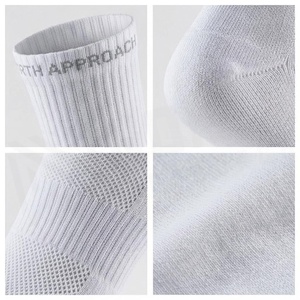 NORTH APPROACH Crew Athletic <b>Socks</b> White Breathable Running <b>Socks</b> for Adults Summer Season - Product Image 4