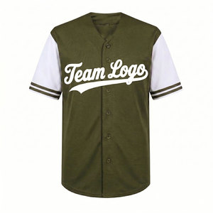 Wholesale Cheap Blank Custom Baseball <b>Tshirt</b> 100% <b>Polyester</b> Baseball Jersey Quick Dry Breathable Baseball Team Game Uniforms - Product Image 4