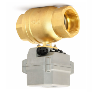 Válvula de Bola Motorizada de Latón C-Way DN50 (2") con Conexión NPT, Actuador Eléctrico, Normalmente Cerrada, Control de Flujo de Agua, 2 Puertos, OEM - Product Image 3