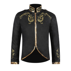 <b>Jacket</b> Tunic Uniform Hussar Dolmen <b>Jacket</b>, Black Wool Napoleonic <b>Jacket</b> Costumes High Quality Ceremonial Gold Braiding Hussar - Product Image 1