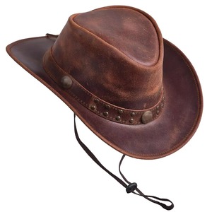 GENERSA SPORTS Sombrero de Vaquero Unisex de Poliéster, Color Marrón con Patrón de Camuflaje y Adorno de Pluma, para Exteriores, Cuatro Estaciones, Casual, Ajustable para Adultos - Product Image 5