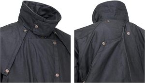 Manteau d'équitation imperméable doublé en polaire sherpa à séchage rapide pour cheval, avec capuche chaude et robe de change intégrée - Product Image 4