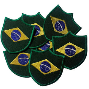 Badges brodés drapeau national, patchs drapeau de pays sur mesure, brodés à la machine, à coudre sur vêtements, ensemble de badges logo - Product Image 4