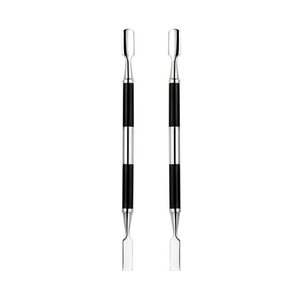 Pousse-cuticules en acier inoxydable, poignée ergonomique, double usage, best-seller, prix bas, vente en gros, fournitures de manucure et pédicure - Product Image 5