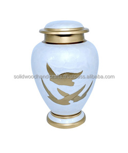 Urnas decorativas de latón para adultos, urnas hechas a mano para urnas funerarias masculinas y femeninas, urnas funerarias de alta calidad - Product Image 3