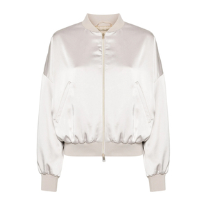 Hot Selling Light <b>Weight</b> Comfortable Satin Jackets Custom Color Quick Dry Women Satin Jackets For Outdoor Fashion - Product Image 3