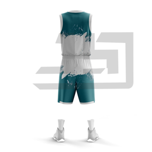 Camiseta de baloncesto personalizada, nombre personalizado, número, impresión por sublimación, sin mangas, transpirable, correa ajustable, uniforme deportivo rápido - Product Image 4