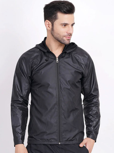 Veste coupe-vent imperméable à fermeture éclair avec logo personnalisé, veste de pêche en plein air pour homme, veste imperméable écologique de haute qualité - Product Image 5