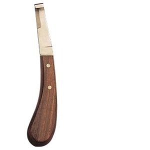 Veterinary Hoof Knife Pony Farriers Double Sided Blade Hoof Knife Trimmer Ultra Sharp Stainless Steel Tool for Horses <b>Cows</b> Farm - Product Image 2