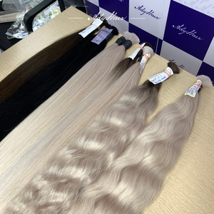 Venta al por Mayor de Cabello Humano Virgen 100% Natural de Primera Calidad con Envío Rápido, Proveedor de Fábrica Vietnamita Personalizado para Pelucas - Product Image 4