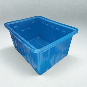 Contenedores de Plástico Rectangulares OEM – Cajas de Almacenamiento Resistentes, Varios Tamaños para Aplicaciones Industriales y de Mariscos - 66x106x106cm - Product Image 1