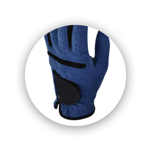 Windproof Waterproof Breathable Lightweight PU Leather Golf <b>Gloves</b> UV Protection Sports Adjustable Wrist Strap Men Women Left - Product Image 5