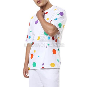 เสื้อยืดโอเวอร์ไซส์แฟชั่น ใส่สบาย ราคาโรงงาน วัสดุคุณภาพดีที่สุด ผ้าฝ้าย 100% ทรงหลวม พิมพ์ลาย เสื้อยืดโอเวอร์ไซส์สำหรับผู้ชาย - Product Image 4