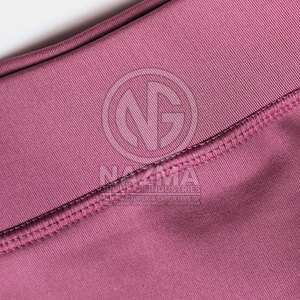 Soutien-gorge de sport respirant à maintien élevé pour femmes, idéal pour la gym et le fitness, fabriqué au Pakistan, en Spandex/Nylon, logo personnalisable sur le devant - Product Image 6