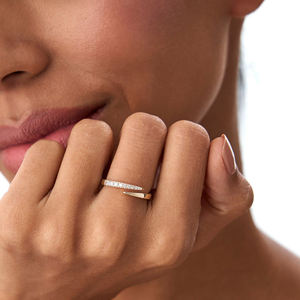 Fashion Jewelry 14K Solid Gold Lab Grown Diamond <b>Rings</b> Spiral Wrap <b>Ring</b> Open <b>Adjustable</b> <b>Ring</b> Gift for Her Diamond Bypass <b>Ring</b> - Product Image 4