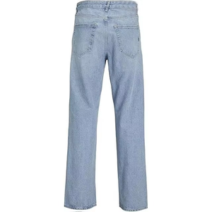 Jeans personnalisés pour hommes de haute qualité à 100 %, pantalon en denim délavé pour homme, jean droit en denim uni tendance pour garçons - Product Image 3