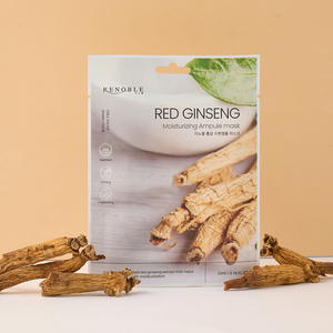 CEJ BEAUTY-Lot de Feuilles Ampoules Hydratantes RENOBLE de 22ml avec Ginseng Rouge Beauté Coréenne pour Peau Sèche pour le Visage et le Corps - Product Image 1