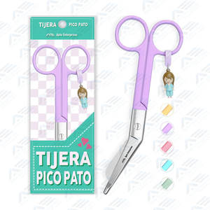 Ciseaux à pansements en acier inoxydable de haute qualité pour premiers secours médicaux et instruments chirurgicaux - Product Image 2