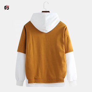 Sudadera con capucha de varios colores para hombre, ropa informal de moda para exteriores, temporada Invierno, logotipo personalizado, sudadera de manga larga - Product Image 5