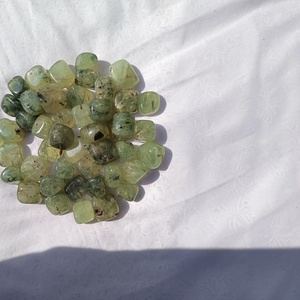 Piedras de Prehnita Pulidas de Alta Calidad de Cambay Art, Cristal Natural de Gujarat para Feng Shui, Decoración del Hogar y Sanación Energética - Product Image 2