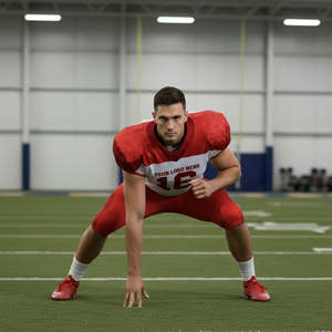 เสื้อฟุตบอลอเมริกันแบบตาข่าย ชุดกีฬา ปักชื่อทีมและหมายเลขได้ตามต้องการ สำหรับผู้ชาย - Product Image 3