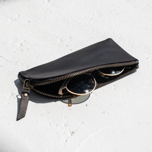 Genuine Leather Reading <b>Glasses</b> <b>Case</b> <b>Slim</b> Fit Eyewear Protector Manufacturer Direct Export LGC-0065 - Product Image 3