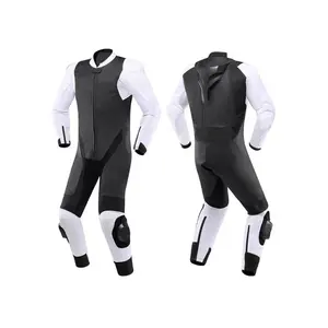 RLI Cheap Price Racing Leather Motorbike Suit Full Protection Leather Motorcycle Suit
