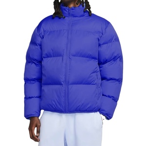 2025 Men's <b>Winter</b> Windproof Puffer <b>Jacket</b> High Quality Down Material <b>Waterproof</b> and Warm Customizable Rainbow Spray Design - Product Image 3