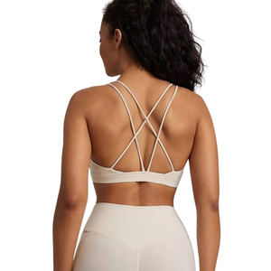 Sujetador Deportivo de Talla Grande con Tirantes Cruzados en la Espalda, Premium, de Alta Calidad, Transpirable, con Soporte, Cómodo y Elástico - Product Image 1
