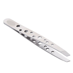 Professional High Quality Stainless Steel Surgical Grade Slanted <b>Eyebrow</b> <b>Tweezers</b> In All Color With Custom Logo <b>Eyebrow</b> <b>Tweezers</b> - Product Image 2