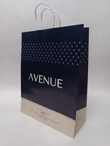 Bolsa de Papel Ecológica de Fibra de Algodón Reciclado con Asa Retorcida de Textura Natural para Regalos Corporativos Sostenibles y Suministros para Eventos - Product Image 4