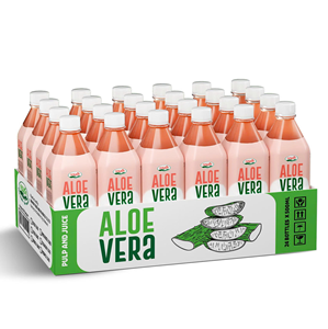 Bebida Premium de Puré de Aloe Vera 500ml en Botella PET, Pulpa de Fruta Real Recién Exprimida, Precio Directo de Fábrica, Mejor Solución Mayorista OEM - Product Image 4